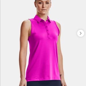 Women’s Under Armour Zinger Sleeveless Golf Polo